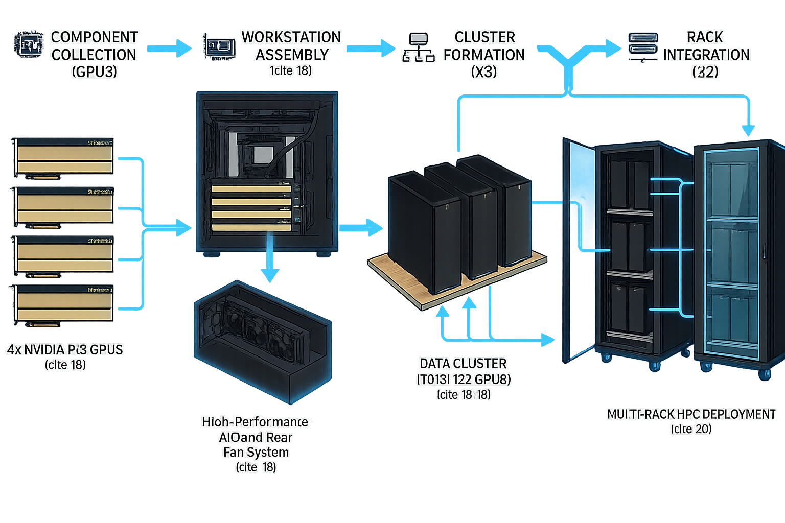 HPC System Assembly and Deployment Flowchart